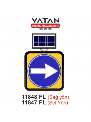 SOLAR LED'Lİ GÜNEŞ ENERJİLİ LEVHA